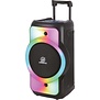 N-Gear The flash juke 12 - Draadloze bluetooth party speaker - Karaoke set - Microfoon - Discoverlichting