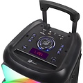 N-Gear N-Gear The flash juke 12 - Draadloze bluetooth party speaker - Karaoke set - Microfoon - Discoverlichting