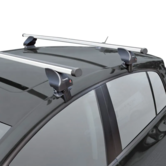Dakdragerset Twinny Load Aluminium A29 - Voor auto's met regengoot
