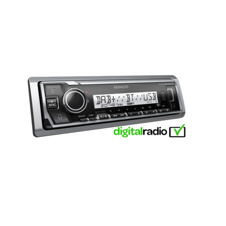 Kenwood KMR-M508DAB - Zilver - Marine Radio - DAB+ - USB - CD - Bluetooth