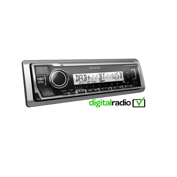 Kenwood Kenwood KMR-M508DAB - Zilver - Marine Radio - DAB+ - USB - CD - Bluetooth