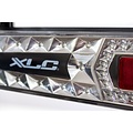 XLC  XLC Azura LED 2.0 - Fietsendrager-  Inklapbaar -12 kg -  2x Ebikes  - Incl. oprijgoot
