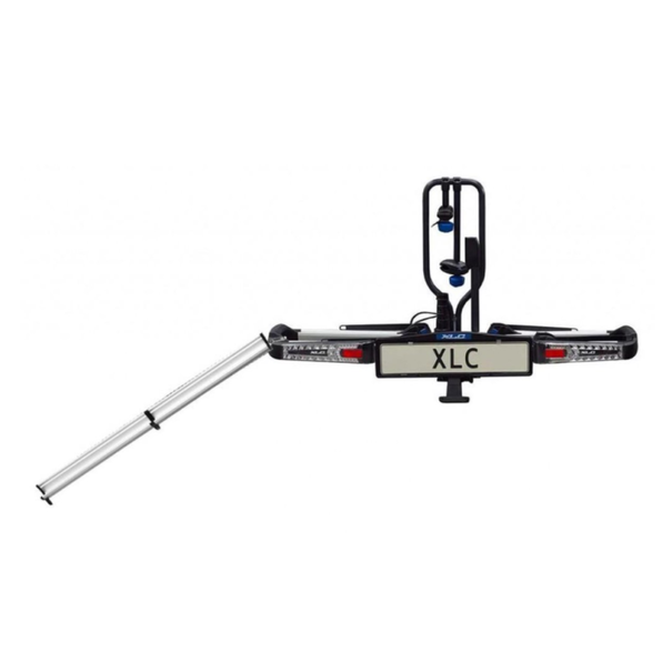 XLC  XLC Azura LED 2.0 - Fietsendrager-  Inklapbaar -12 kg -  2x Ebikes  - Incl. oprijgoot