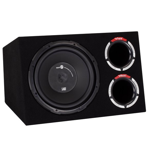 Vibe Vibe SLICKCBR12-V7 - Hybride geventileerde basbehuizing - 12" - 400 Watt RMS