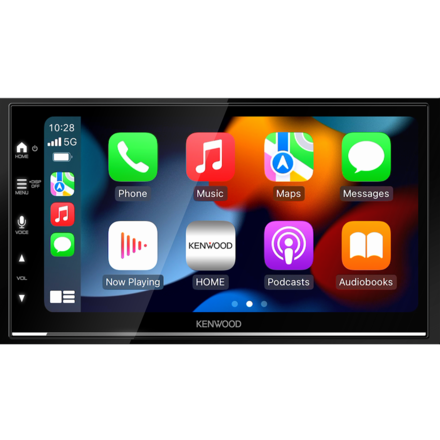 Kenwood DMX7722DABS - 6.8 " Inch touchscreen scherm - Multi media systeem - Autoradio wireless Apple Carplay & Android Auto -  Wifi -  Bluetooth