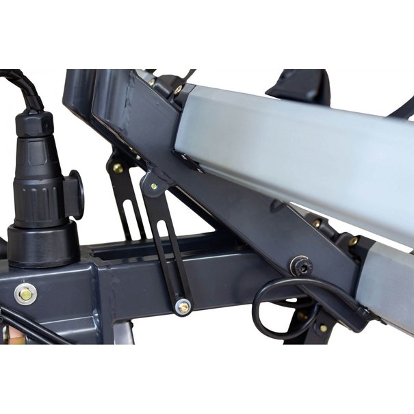 XLC  XLC Azura Xtra LED 2.0 Fietsendrager + 3e Fietsadapter  - Lichtgewicht - Kantelbaar