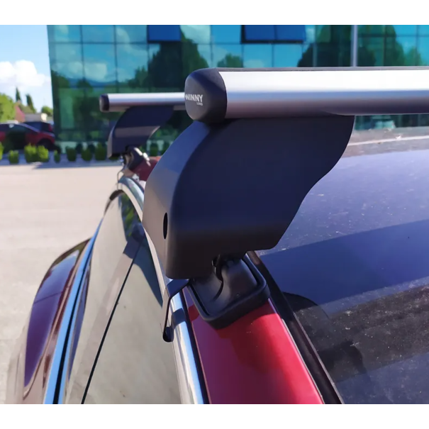 Twinny Load Dakdragerset Twinny Load Aluminium Fly Bar Passend voor Tesla Model 3