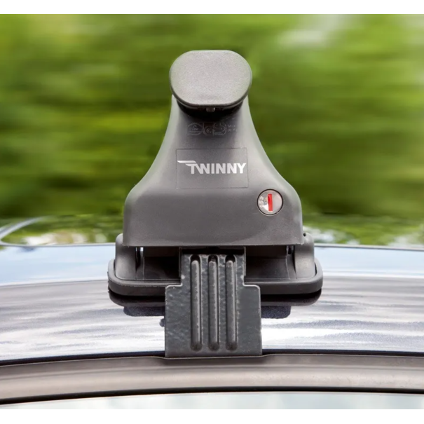 Twinny Load Dakdragerset Twinny Load Staal S23 - Semi pasvorm - Voor auto's zonder dakreling