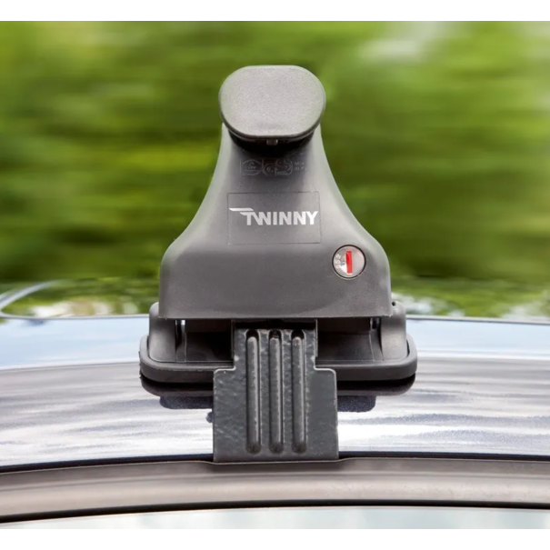 Twinny Load Dakdragerset Twinny Load Staal S33 - Semi pasvorm- Voor auto's zonder dakreling