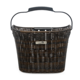 New Looxs  Mand Lombok - Rattan Dark Smartlock - Bruin - 19 Liter - Voorop