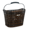 New Looxs New Looxs  Mand Lombok - Rattan Dark Smartlock - Bruin - 19 Liter - Voorop