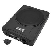 Crunch Ground Pounder GP800v2 - Actieve underseat subwoofer - 20 cm - 100 Watt RMS