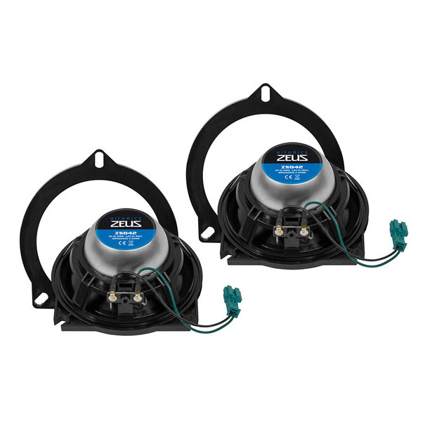 Hifonics  Hifonics Zeus ZSB-42 - 2 Weg coax luidsprekers - BMW - 10 cm - 60 Watt RMS