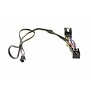 AUX kabel 12 pins BMW 5-Serie/ X3/ X5/Z4 met Business radio SA650 / SA661 / SA662