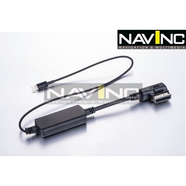 Navinc Apple lightning adapter voor VAG met AMI 3G/MDI/Concert/Symphony (50cm kabel)