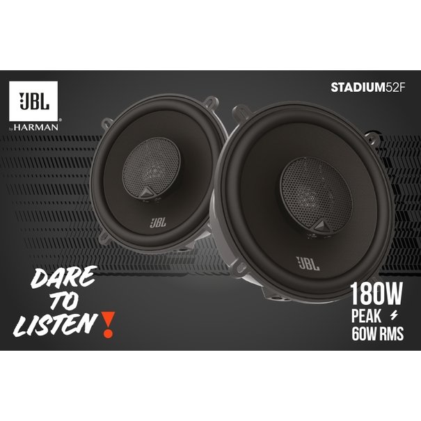 JBL JBL Stadium 52F - 2-Weg coax speakerset - 13 cm - 60 Watt RMS