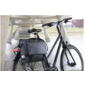 New Looxs New Looxs Enkele Fietstas Varo Messenger - Zwart - 15 Liter - 100% Waterdicht - Afneembaar - Laptopvak