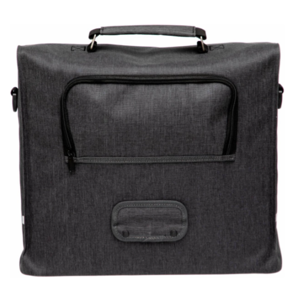 New Looxs New Looxs Enkele Fietstas Varo Messenger - Zwart - 15 Liter - 100% Waterdicht - Afneembaar - Laptopvak