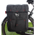 New Looxs New Looxs Dubbele Fietstas Vigo Racktime - Zwart - 37 Liter