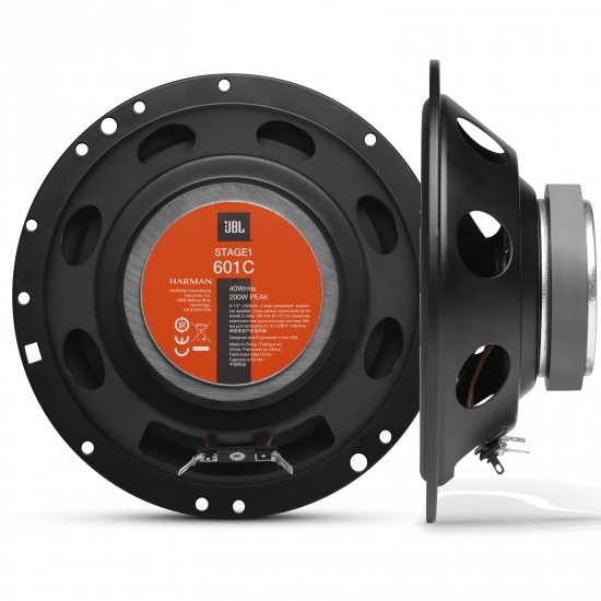 Altoparlanti Auto JBL Stage1 601C - Set 2 Vie, 16-17 Cm, 200W Picco, Woofer E Tweeter
