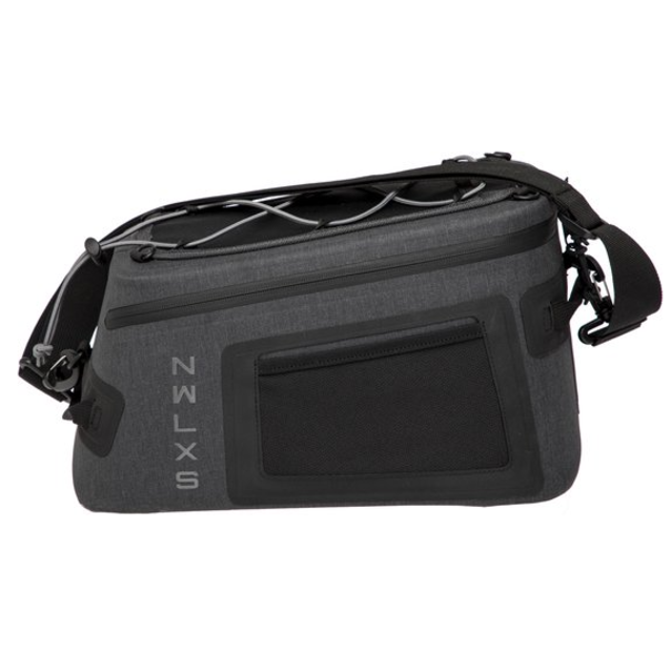 New Looxs New Looxs  Dragerstas Varo Trunkbag Racktime - Zwart - 15 Liter  - 100% Waterdicht