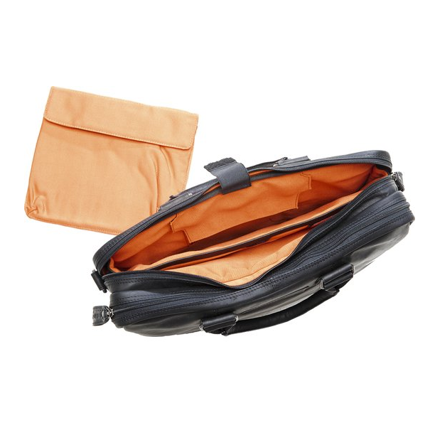 New Looxs New Looxs  Schoudertas Santos - Laptoptas - Fietstas - Leer - Zwart - 13,5 Liter