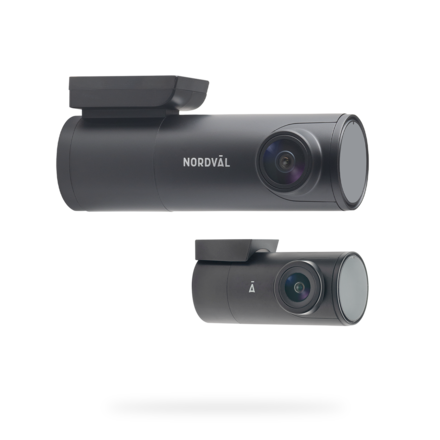 Nordväl DC102 2CH Dashcam 4K + GPS + Wi-Fi 64GB