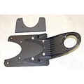 Carvision VBN verlengplaat tbv bracket Opel Movano/ Vivaro - Renault Trafic/ Master- Citoën Jumpy 2007-2019