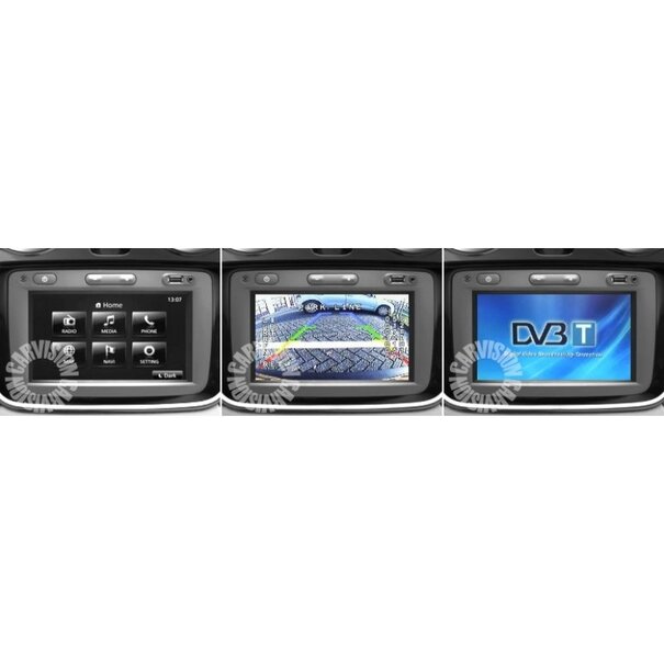 Carvision Camera Video interface R-Link Renault Clio/ Captur/ Trafic - Opel vivaro