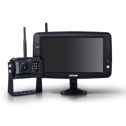 LCD monitor 7" met opbouw camera Draadloos tot ca 20m