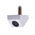 Carvision Camera mini Wit opbouw NTSC beeldlijnen RCA output incl. 9m. kabel