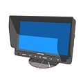 Carvision LCD monitor 7" met 3x 4Pin ASIA