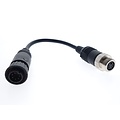 Carvision WAECO adapterkabel 6P Male -&gt; 4P mini DIN Female schroef