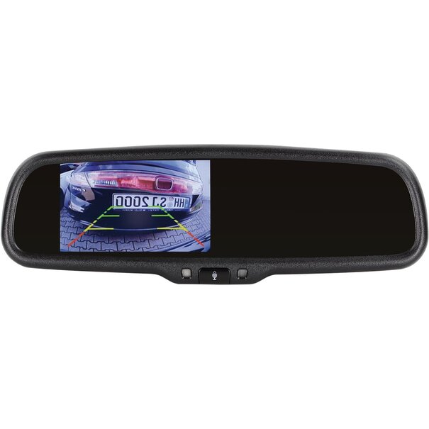 ACV 4,3 inch spiegelmonitor incl. Bluetooth handsfree functie 2 video ingangen