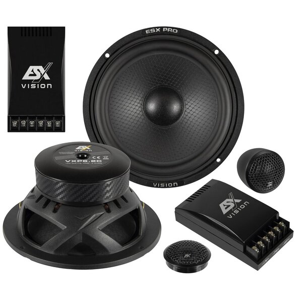 ESX ESX Vision Pro VXP6.2C - High end luidspreker set -  16,5 cm -  2-Weg compo  - 125 Watts RMS -  4 Ohms