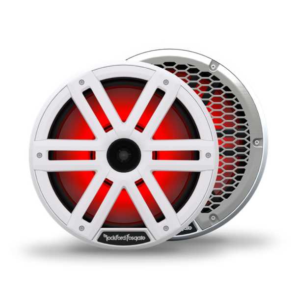 Rockford Rockford M2-10H - Marine - 25 cm -  Color Optix -  2-Weg -  Hoorngeladen luidspreker - Wit