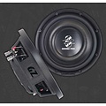 Ground Zero Ground Zero GZRW 25-D2 flat  - Subwoofer - 10" - 600 Watt RMS