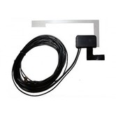 Universele DAB plakantenne - 3m kabel - DAB+ SMB F - 12volt