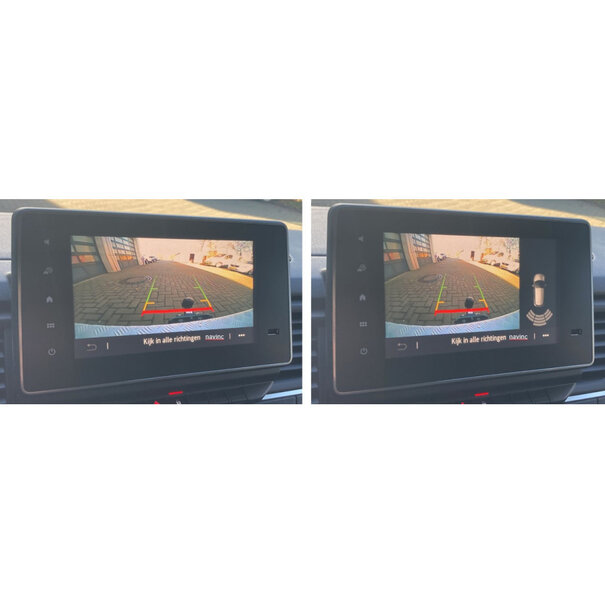 Navinc Rear camera adapter Renault Easy Link 8inch P&P