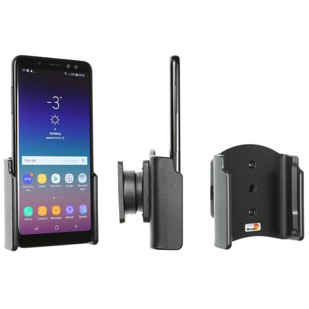 Brodit Telefoonhouder - Samsung Galaxy A8 - Passieve houder met swivelmount