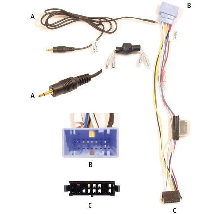 Mute interface kabel Saab 9-3 2003-2006 Sport modellen