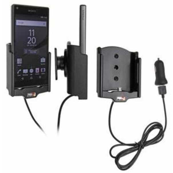 Brodit Telefoonhouder - Sony Xperia Z5 Compact - Actieve houder - 12V USB plug