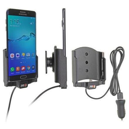 Telefoonhouder - Samsung Galaxy S6 Edge - Actieve houder - 12V USB plug