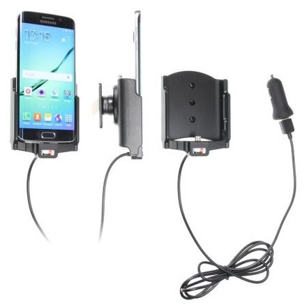 Telefoonhouder Samsung Galaxy S6 Edge - Actieve houder - 12V USB plug