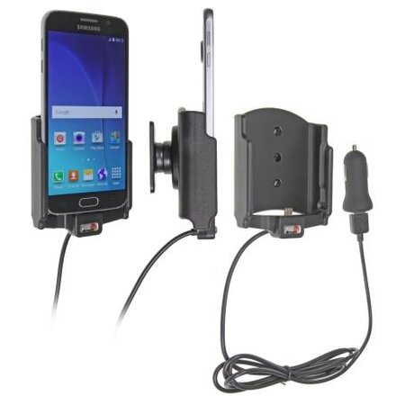 Telefoonhouder Samsung Galaxy S6 - Actieve houder - 12V USB plug