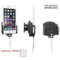 Brodit Telefoonhouder Apple iPhone 6 / 6S / 7 / 8 / X / Xs Passieve verstelbare houder. lightning naar 30pin adapter