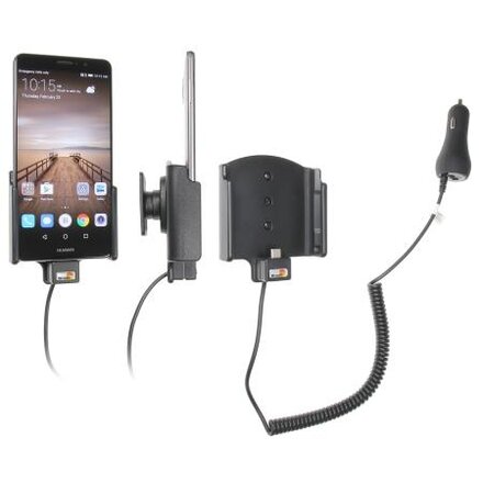 Telefoonhouder Huawei Mate 9 - Actieve houder - 12/24V lader