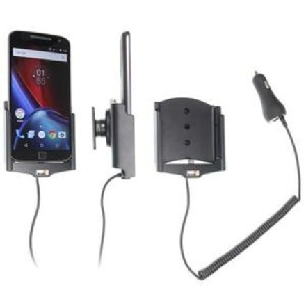 Telefoonhouder Motorola Moto G4 - Actieve houder - 12/24V lader