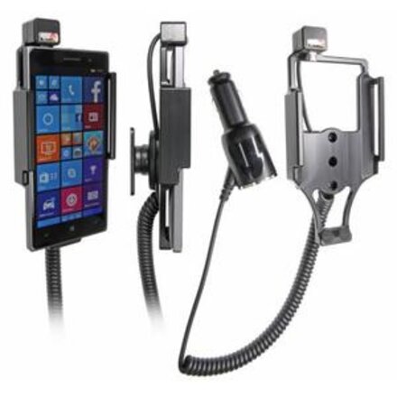 Telefoonhouder Nokia Lumia 830 - Actieve houder - 12/24V lader