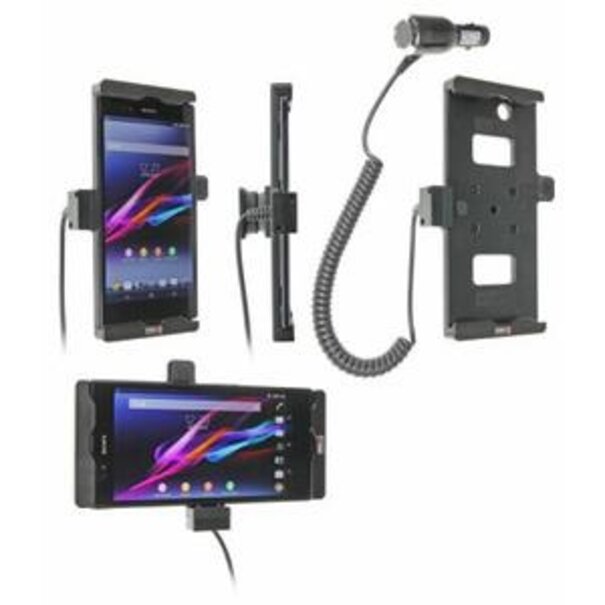 Brodit Telefoonhouder Sony Xperia Z Ultra - Actieve houder - 12/24V lader
